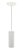 Pendente Tubo Redondo Megalux 508 Branco Comprimento 20 cm - Imagem 5