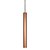 Pendente Tubo Redondo 718 50cm GU10 - Cobre - Imagem 1