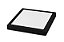 PLAFON SOBREPOR 30X30 3000K 25W BQ JET BLACK - Imagem 3
