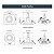 SPOT Embutido P/ 1x PAR20 Quadrado Recuado De ABS Preto 130x130x35mm SE-330.1044 - Save Energy - Imagem 2