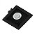 SPOT Embutido P/ 1x Mr16 Dicroica Quadrado Recuado De ABS Preto 100X100X35MM SE-330.1036 - Save Energy - Imagem 1