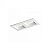 SPOT EMBUTIDO P/ 2x MR16 DICROICA Recuado De ABS Branco 100x175x35mm SE-330.2893 - Save Energy - Imagem 1