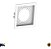 Spot Embutido P/ 1x Par30 Quadrado Branco Recuado 17x17cm - Pix - Imagem 2