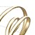 PENDENTE LED KILE 55W DOURADO BRANCO QUENTE 3000K - Imagem 3