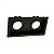 SPOT EMBUTIDO P/ 2x MR16 DICROICA Recuado De ABS Preto 100x175x35mm SE-330.2896 - Save Energy - Imagem 1