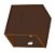 MINI ARANDELA FOCUS MARROM 3000K 2W 150L - Imagem 1
