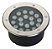 Balizador LED de Solo 18w Bivolt  Branco Quente 3000K - AAA - Imagem 1