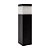 Balizador Poste E27 Bivolt Preto 30CM P/ E27 ST1301-30CM-PT-VCF - Imagem 1