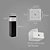 Balizador Poste E27 Bivolt Preto 30CM P/ E27 ST1301-30CM-PT-VCF - Imagem 3