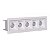 Downlight SPOT LED Embutir 10W Linear 5 Pontos Branca Branco Quente 2700K B06021 - Brilia - Imagem 1