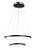 PENDENTE MONTREAL LED 40W 3000K 50/30X2CM PRETO - Imagem 2