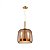 Pendente DIAL22 LED 24W Branco Quente 3000K - AMBAR - DOURADO - Imagem 2