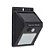 LUMINÁRIA ARANDELA SOLAR C/ SENSOR 4W 60L Branco Frio 6500K - Imagem 1