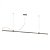 PENDENTE OFFICE PRETO / ANEL MADEIRA Branco Quente 3000K 811/120 - SPOTLINE - Imagem 3
