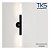 Arandela 1659 BILLET DUPLA FIXA EXT 500X60X95MM GU10 2XMR11 Preto - Imagem 2
