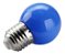 Lâmpada LED BOLINHA G45 1.5W DECORATIVA E-27 220V AZUL - Imagem 3
