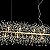 PENDENTE RETANGULAR G9X12 30X90CM DOURADO - Imagem 2