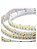 Fita LED 3528 5M 12V S/ Silicone 20w/m Ip20 240 LED/M Natural 4000K - Lumi - Imagem 2