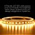 Fita LED 3528 5M 12V S/ Silicone Ip20 120 LED/M Branco Quente 3000K - Lumi - Imagem 2