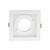 Spot Embutido P/ 1x Par20 Quadrado Branco Recuado 130x130x44 - Galaxy - Imagem 2