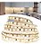 Fita LED 3528 5M 12V S/ Silicone 12W/M IP20 120 LED/M lm/M Branco Natural 4000K - Imagem 3