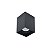 SPOT Sobrepor p/ 1X PAR20 Quadrado de ABS 10,5x15cm Preto - GALAXY - Imagem 2