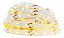 Fita LED 2216 5M 24V Sem Silicone IP20 4,5W/m Branco Quente 2700K B11011 - Brilia - Imagem 1
