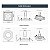 SPOT Embutido P/ 1x MR16 Quadrado Recuado De ABS Preto Bulk 100x100x35mm SE-330.1036  - Save Energy - Imagem 2