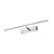 ARANDELA ALUMINIO/ACRILICO LED 8W 3000K CROMADO 4,5X45,2X12,5CM - Imagem 1