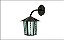 Arandela Colonial Sext. 1xE27 Vd. Liso Preto - (109400 01) - Imagem 1