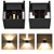 Arandela LED 6W Regulável Preto Branco Quente 3000K - RL - Imagem 2