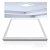 Plafon Led de sobrepor 36w Quadrado 40x40 Branco quente 3000K - Inlluss - Imagem 1