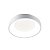 Plafon LED de Sobrepor Redondo 27W Vale Branco 50cm 2025lm Branco Quente 3000K 1044/50 - SPOTLINE - Imagem 2