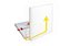 Plafon Led de Embutir e Sobrepor 24w Quadrado 17x17 Sem Borda Branco Frio 6000K - Galaxy - Imagem 4