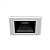 SPOT PICCO LED 3W QUADRADO 2700K BRANCO C/ PRETO 190LM 48°100~240V IP40 - Imagem 1