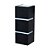 ARANDELA MILLE LED 8F 7W 3000K 220V PRETO TEXTURIZADO 630L - Imagem 1