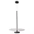 Pendente LED Dolla Redondo Ø40cm 18W Alumínio Preto 980lm Branco Quente 3000K - Nordecor - Imagem 1