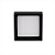 Plafon Led de Sobrepor 12W Quadrado Deep Recuado Preto 850LM Branco Quente 3000K STH20902PTO/30 - Stella - Imagem 2
