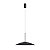 Pendente LED Kale Ger 38cm 10W Branco Quente 3000K Preto - Nordecor - Imagem 2