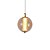 Pendente Led Janni 15cm 10w Branco Quente 3000k Dourado Fosco - Nordecor - Imagem 3