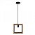 Pendente Candle Uno E27 Cor Madeira e Preto - Nordecor - Imagem 2