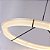 Pendente LED Gise 76cm 37W Branco Quente 3000K Branco - Nordecor - Imagem 2