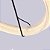 Pendente LED Gise 56cm 28W Branco Quente 3000K Branco - Nordecor - Imagem 2