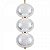 Pendente Led Luse 21W Branco Quente 3000K Ouro Champagne - Nordecor - Imagem 2