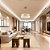 Pendente Led Lowy 60cm 40W Branco Quente 3000K Dourado Brilho - Nordecor - Imagem 5