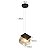 Pendente Bitis 1x G9 Preto - Nordecor - Imagem 6