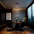 Pendente LED Aus 18W Branco Quente 3000K Preto - Nordecor - Imagem 5