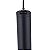 Pendente Led Dunn 50cm 3w Branco Quente 3000k Preto - Nordecor - Imagem 2