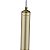 Pendente Led Nima 3w Branco Quente 3000k Dourado Fosco - Nordecor - Imagem 3