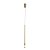 Pendente Led Nima 3w Branco Quente 3000k Dourado Fosco - Nordecor - Imagem 2